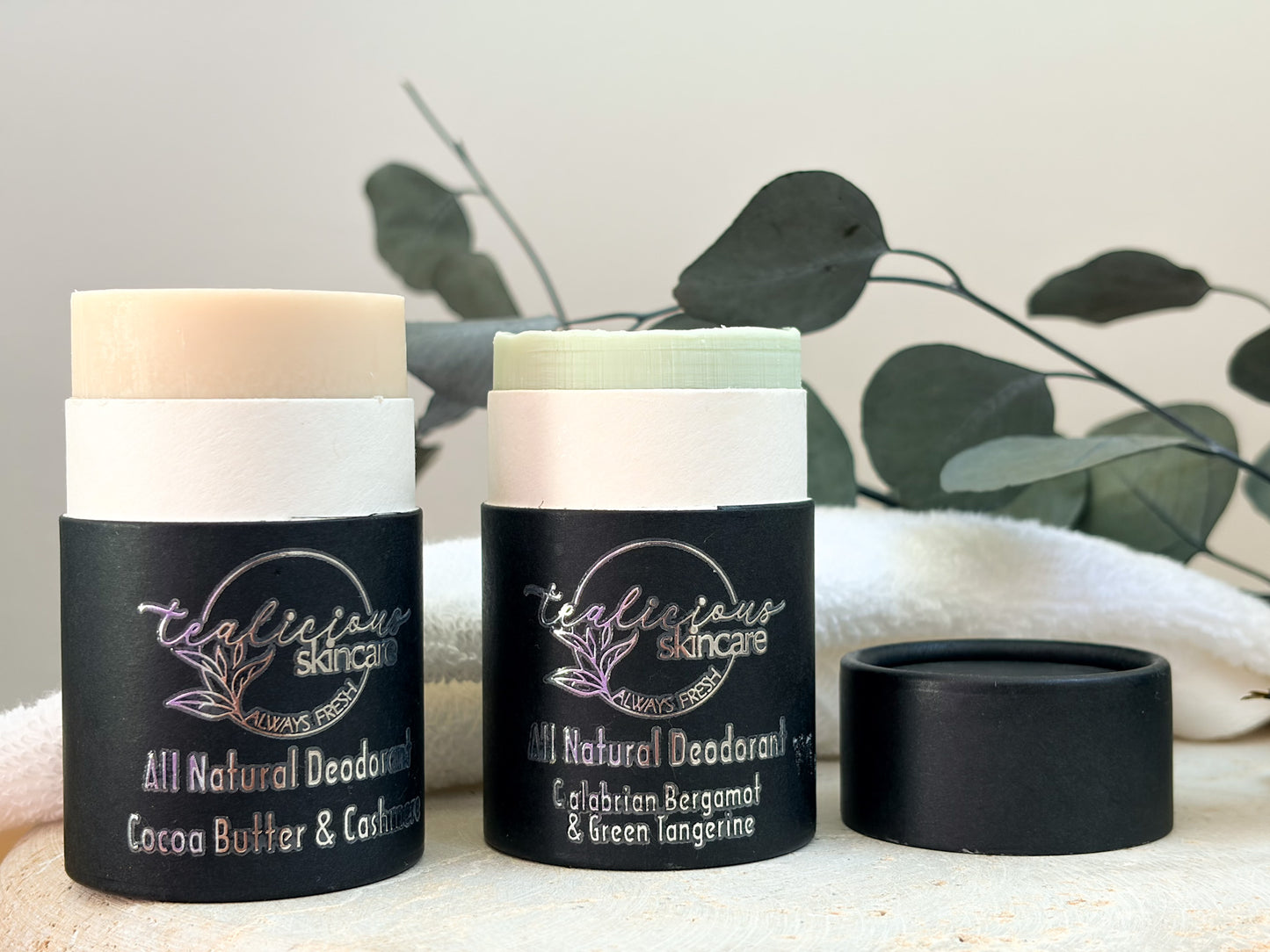 Calabrian Bergamot & Green Tangerine All Natural Deodorant