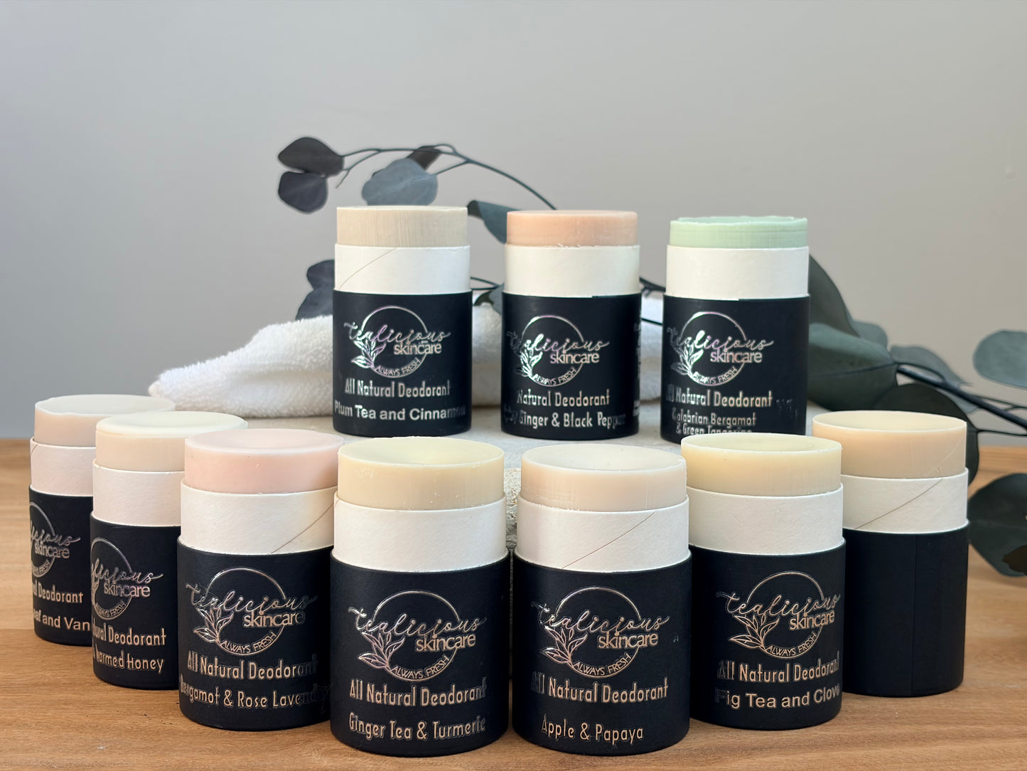 Bergamot and Rose Lavender All Natural Deodorant