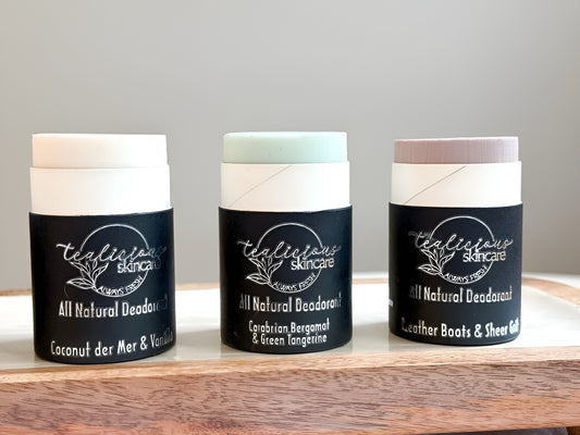 Calabrian Bergamot and Green Tangerine All Natural Deodorant