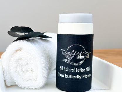 Blue Butterfly Flower Lotion Stick
