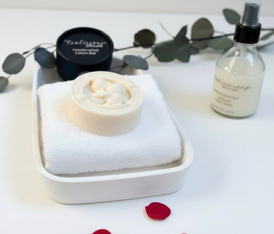 Natures Provision for Baby Rose Petal Tea Massage Bar