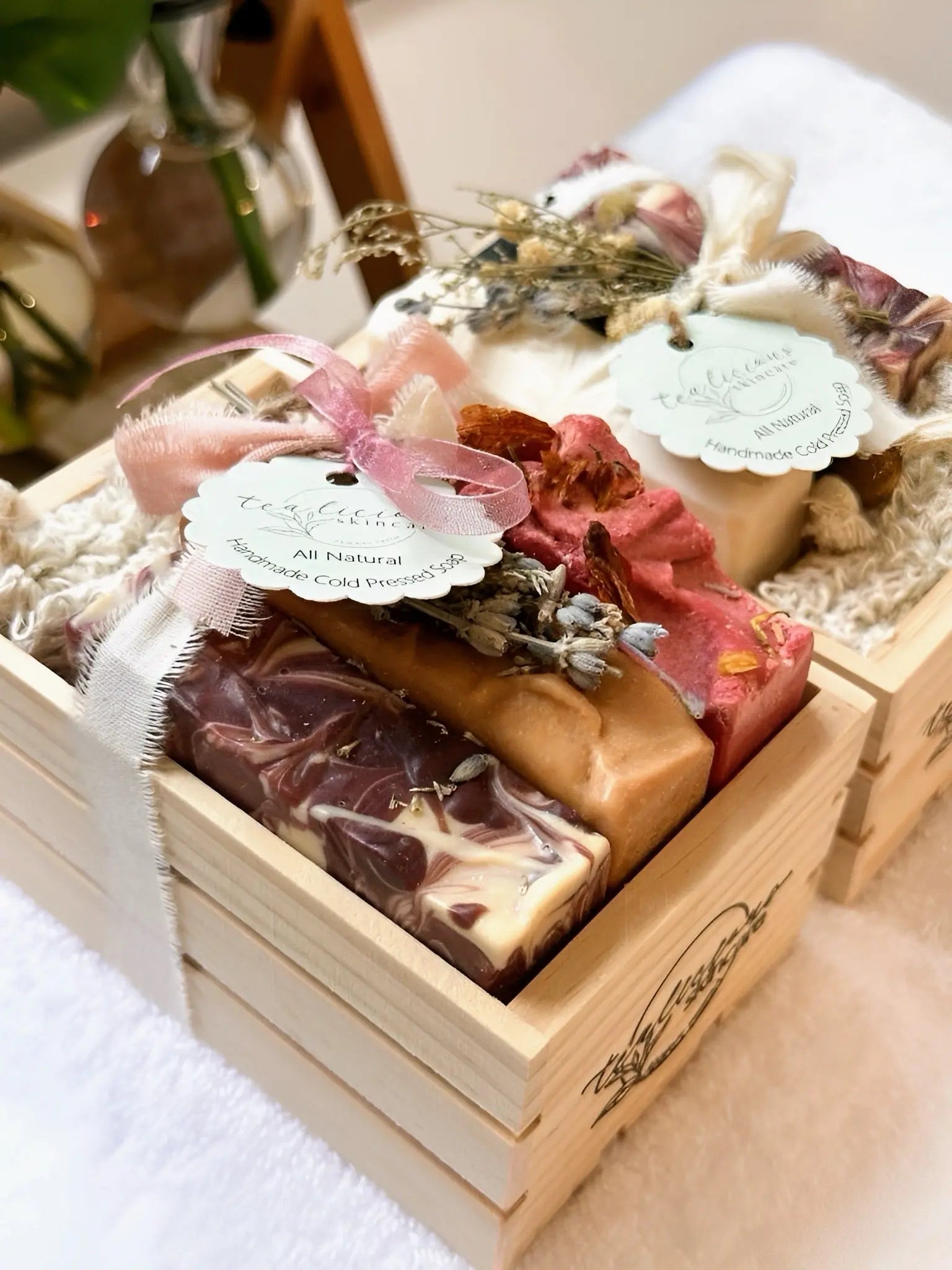 The Perfect Trio of Artisanal Cold-Pressed Soaps Tealicious Skincare