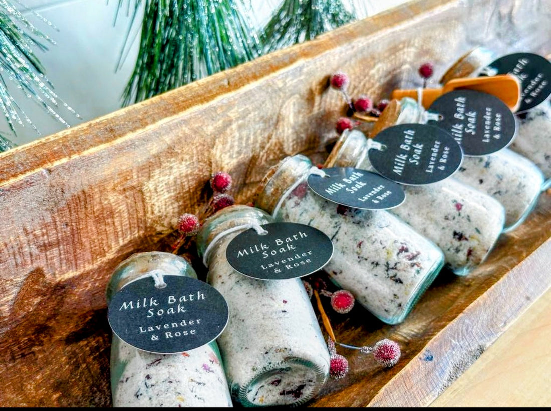 Milk Bath Bath Soak Lavender & Rose