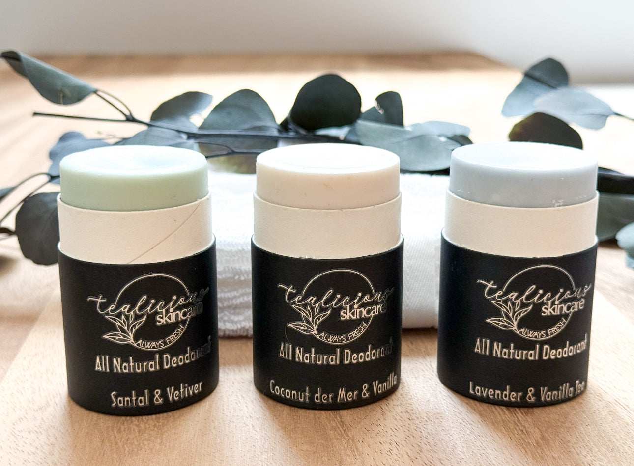 NEW! Lavender Tea and Vanilla All Natural Deodorant
