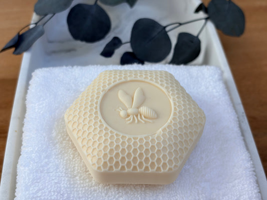 Hones-Tea Warmed Honey Solid Lotion Bar