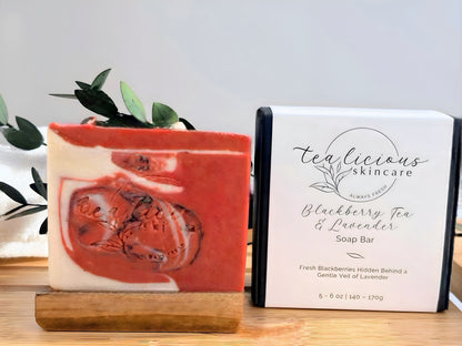 Blackberry Tea & Lavender Soap Bar