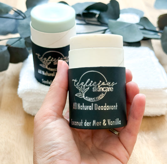 Coconut der Mer and Vanilla All Natural Deodorant