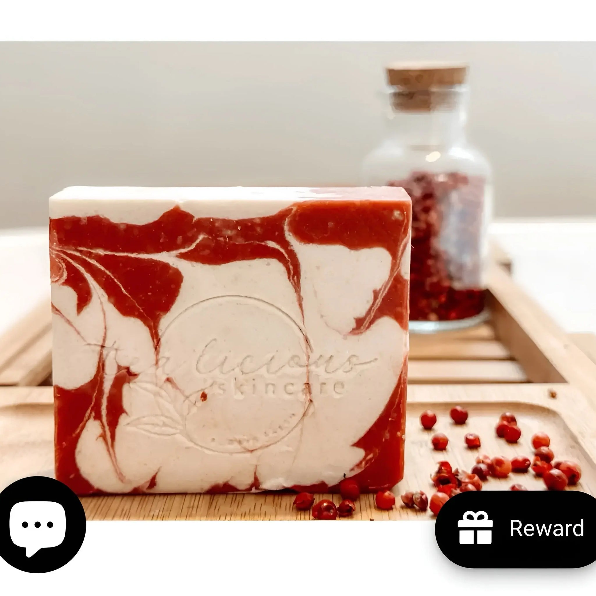 Strawberry Tea and Cream Soap Bar Tea-Licious Skin Care