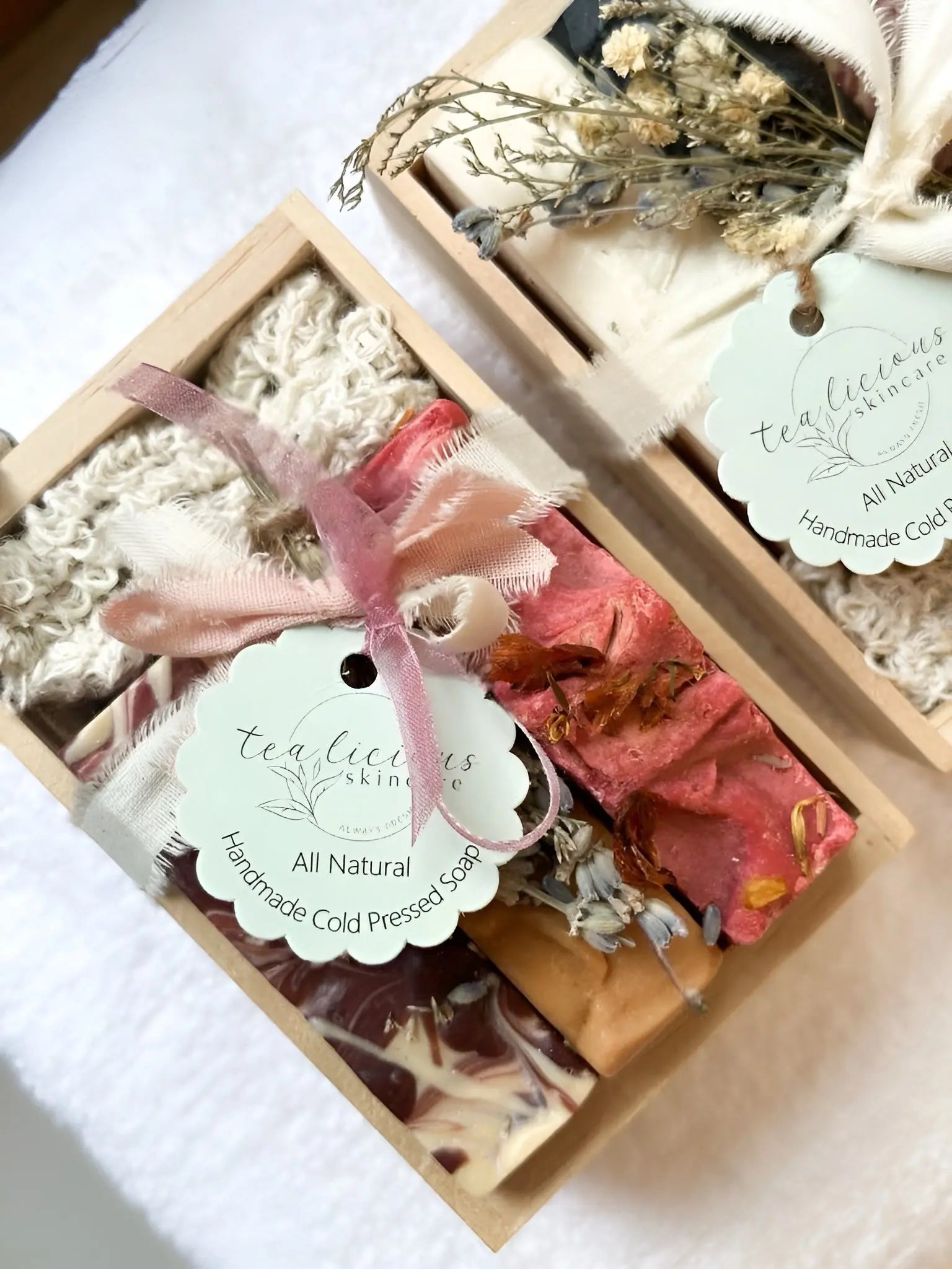 The Perfect Trio of Artisanal Cold-Pressed Soaps Tealicious Skincare