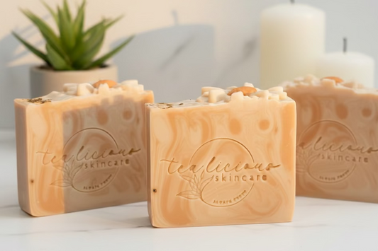 Creamy Orange Blossom Tea Soap