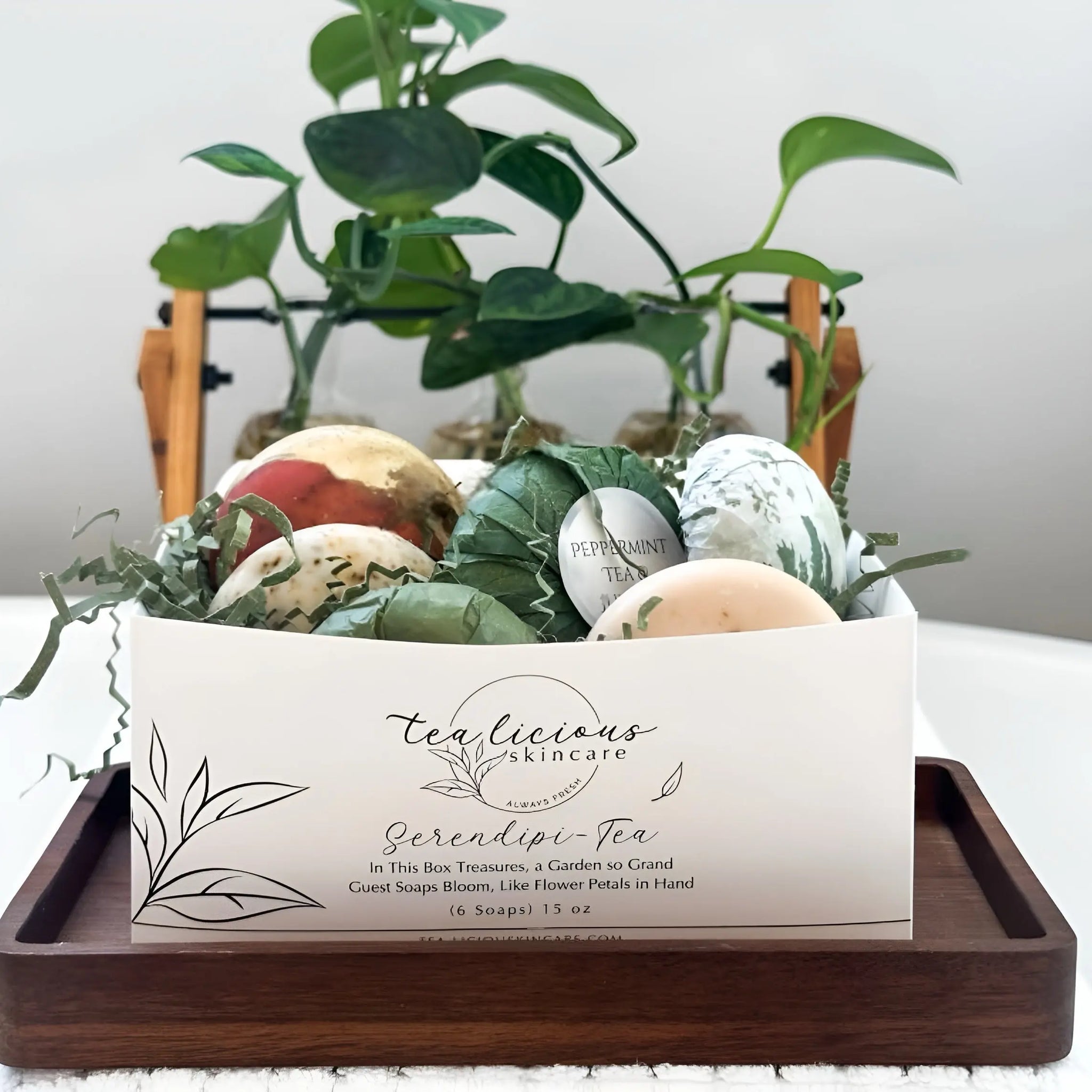 Serendipi-Tea Holiday Guest Soaps  Limited Edition Tealicious Skincare