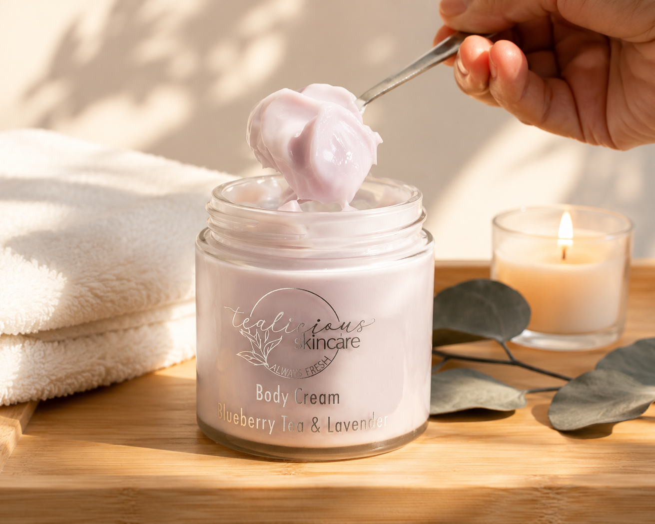 Bergamot Rose Lavender 
Waterless Body Cream