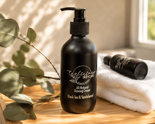 Black Tea & Sandalwood Men’s Shaving Cream