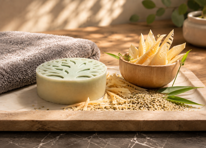 Men’s Bamboo & Hemp Solid Lotion Bar