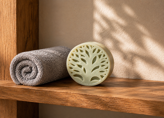 Men’s Bamboo & Hemp Satin-Glide Solid Lotion Stone