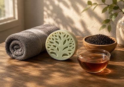 Men’s Bamboo & Hemp Solid Lotion Bar