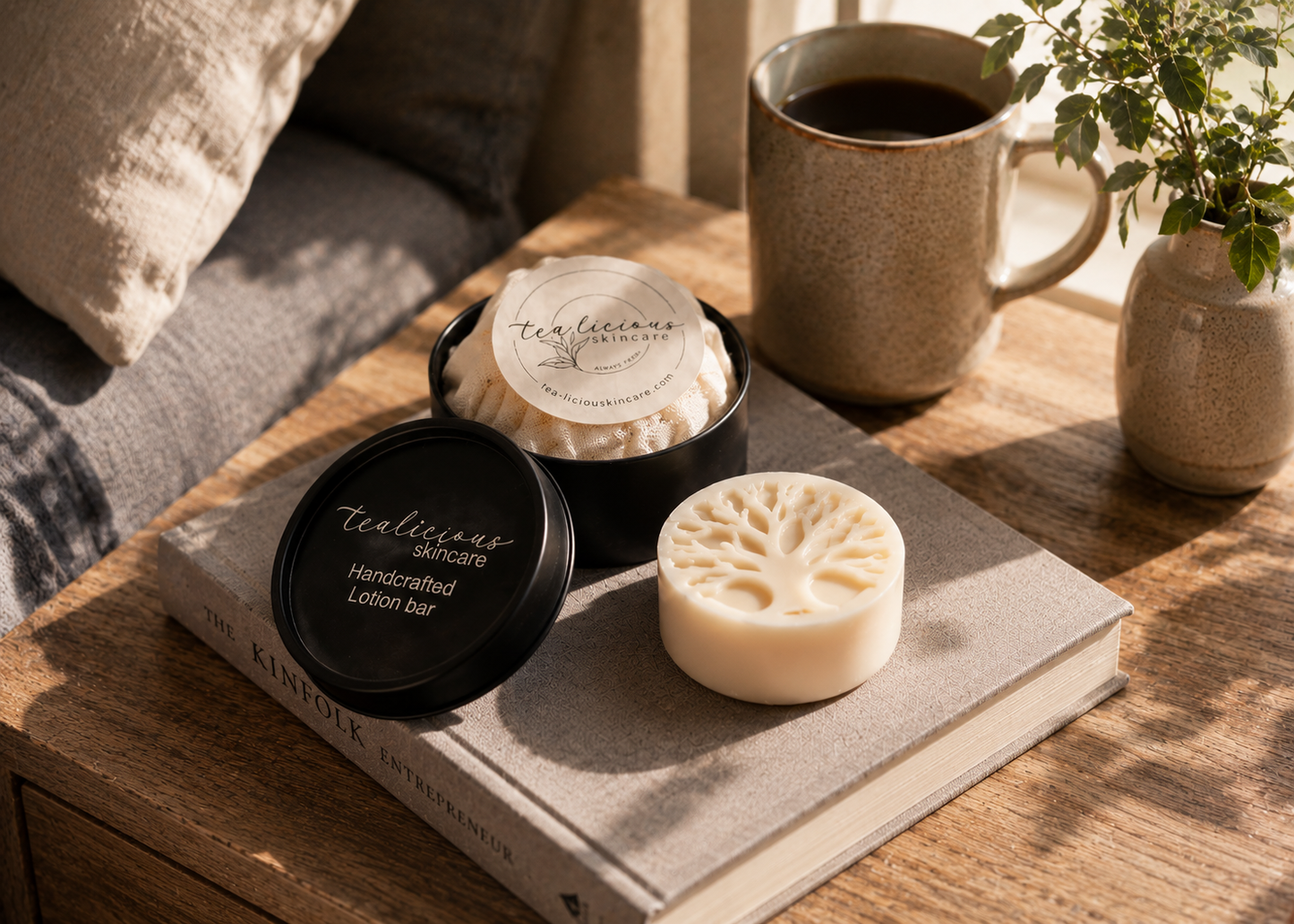 Men’s Cardamon Tea & Tobacco Lotion Bar
