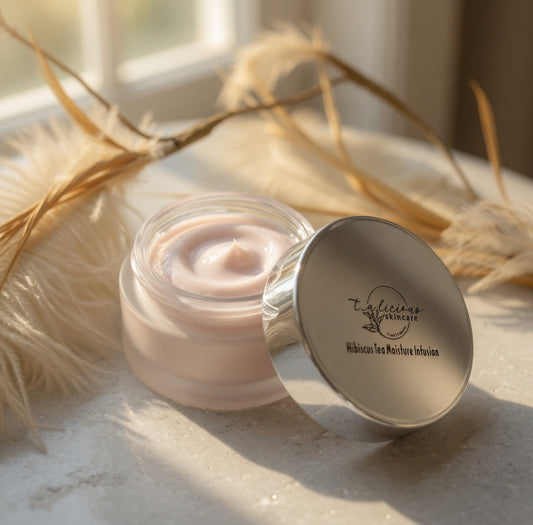 A Calming Botanical Hibiscus Moisture Infusion for Sensitive Skin