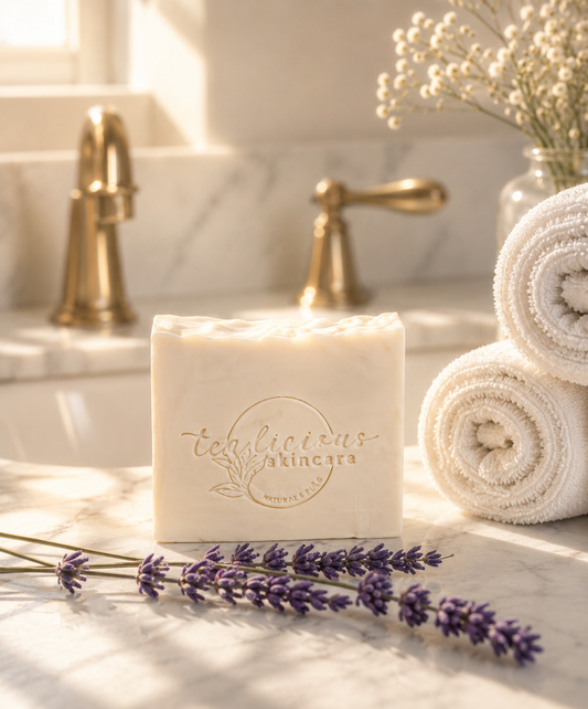 Milky Lavender Tea Soap