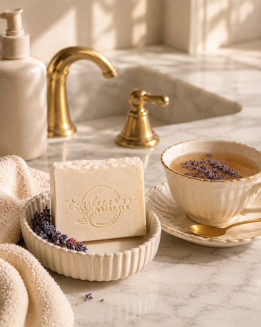 Milky Lavender Tea Soap