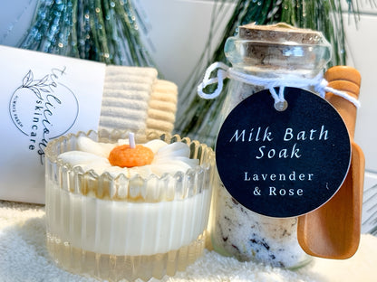 Milk Bath Bath Soak Lavender & Rose