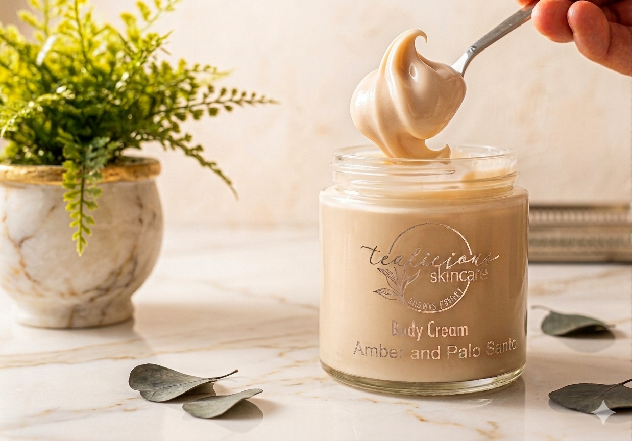 Body Cream Amber and Palo Santo