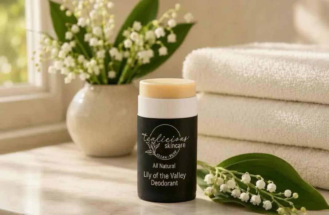 Tea-licious_skincare_Lily_of_the_Valley_All_Natural_Deodorant_product_page_lifestyle_1